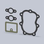 Pochette haut moteur 1050