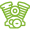 moteur icone vert